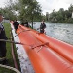 Эластичная водоналивная защитная дамба из ПВХ